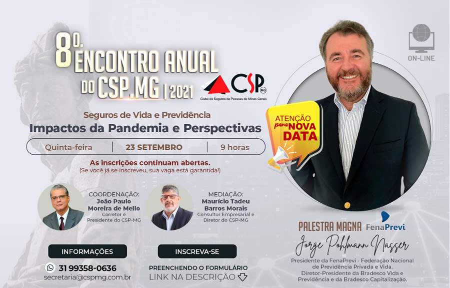 8&ordm; Encontro do CSP-MG com a FenaPrevi &eacute; adiado para o dia 23/09