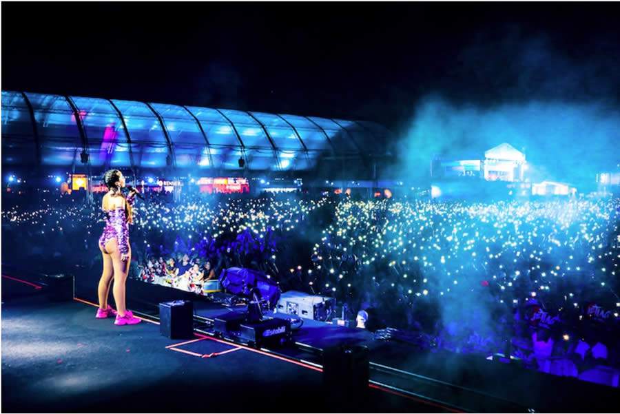 Anitta é uma das atrações do festival neste ano - Crédito da foto: Marcos Nagelstein / Agência Preview