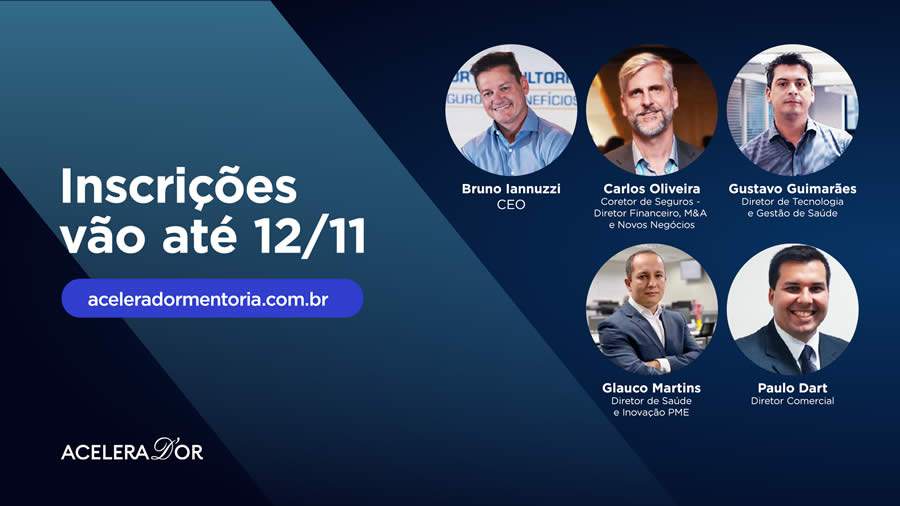 Pequenas e m&eacute;dias corretoras t&ecirc;m at&eacute; 12 de novembro para se inscrever no Programa AceleraD&rsquo;Or de Mentoria