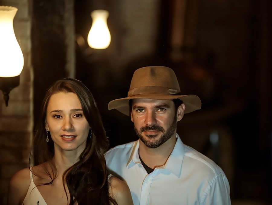 Aniela Rovani e Rafael Cardoso - Divulgação
