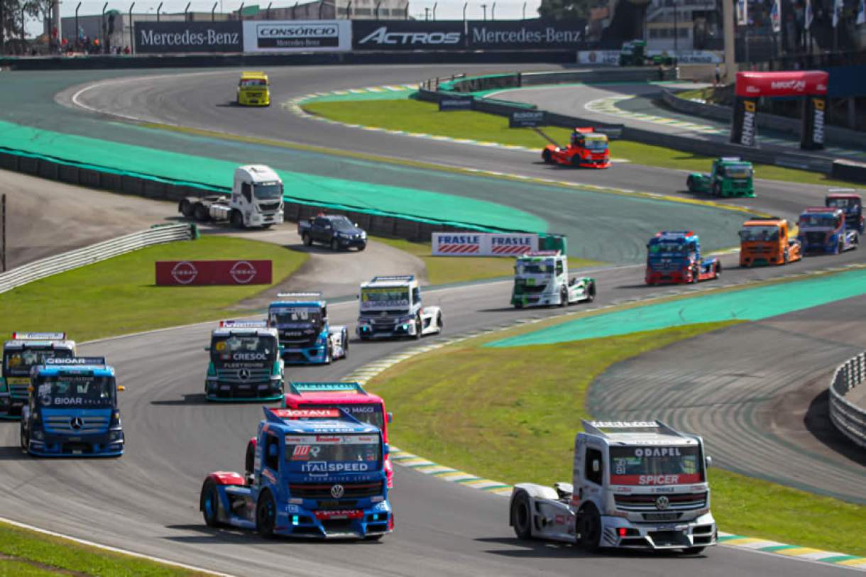 Copa Truck - Veja o grid de largada completo da corrida 1