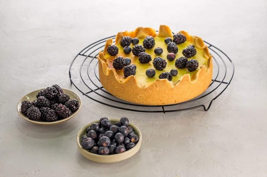 Torta gelada com Calda 3 Leites