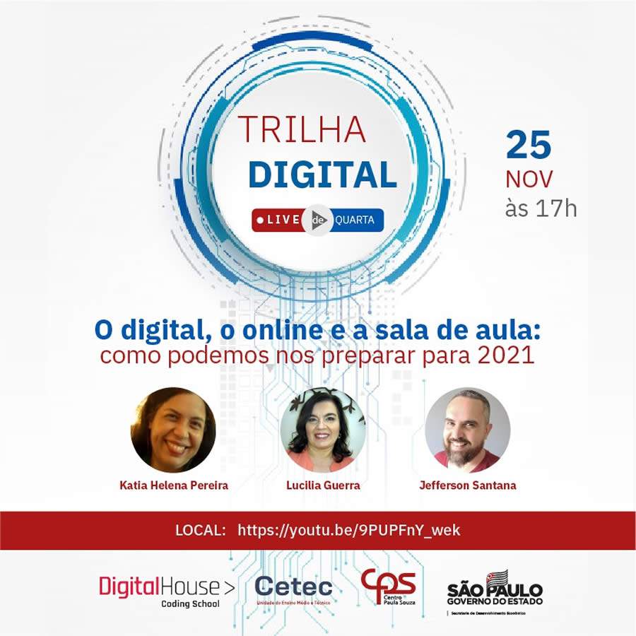 Webinar #4 Digital House e Centro Paula Souza - Divulgação/Digital House