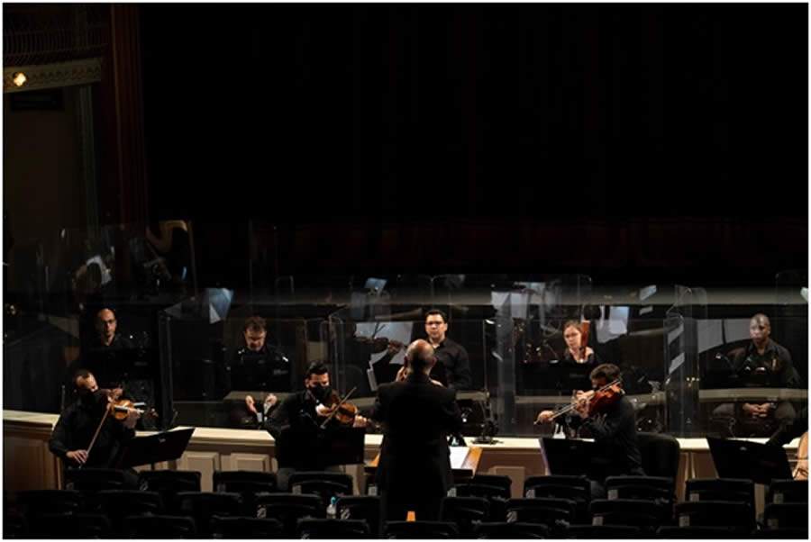 Orquestra do Theatro S&atilde;o Pedro Foto: Helo&iacute;sa Bortz
