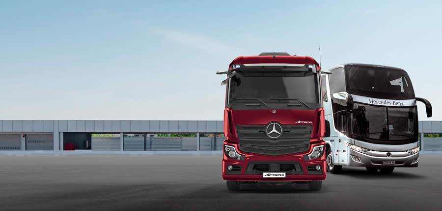 Mercedes-Benz do Brasil registra alta exponencial das exporta&ccedil;&otilde;es de caminh&otilde;es e &ocirc;nibus para a Am&eacute;rica Latina