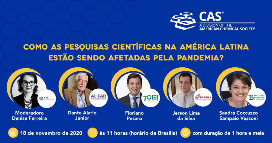 Webinar discute o impacto da pandemia sobre as pesquisas científicas na América Latina