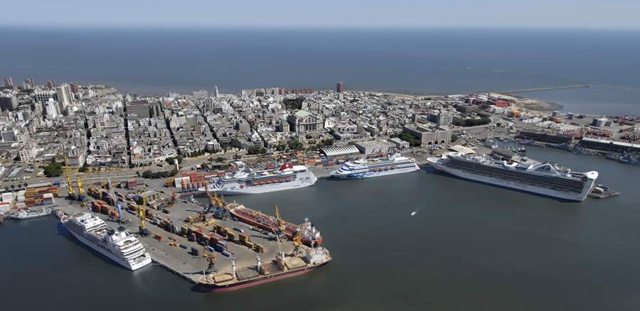Turismo de cruzeiros no Uruguai chegou perto dos 10 milhões de dólares na última temporada