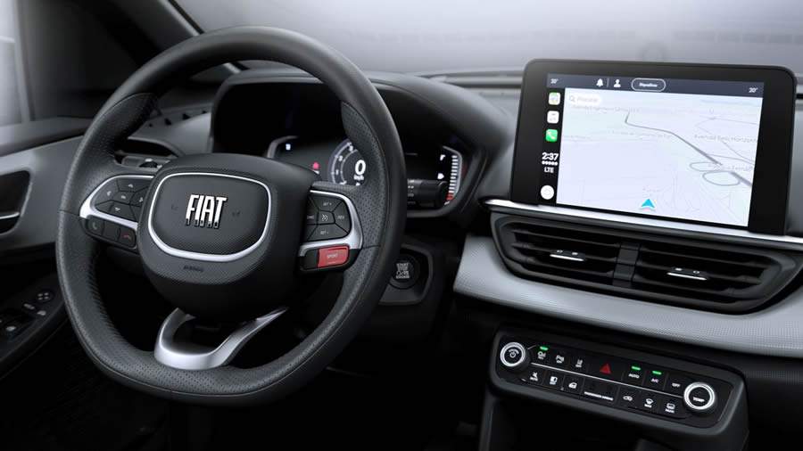 Fiat apresenta interior do novo SUV Pulse