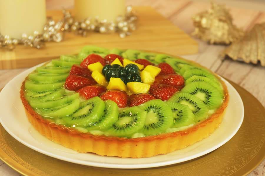 Torta Tropical Zero Açúcar a sobremesa perfeita para o Verão