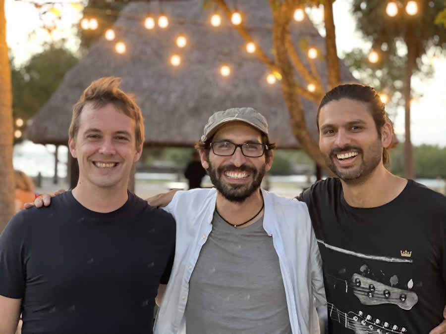 Antonio Molins, Jorge Soto Moreno e Dhaval Chadha_fundadores da Justos