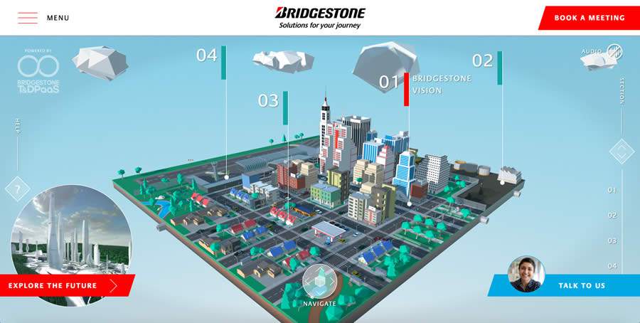 Bridgestone lan&ccedil;a cidade virtual do futuro que apresenta solu&ccedil;&otilde;es de mobilidade no CES 2021