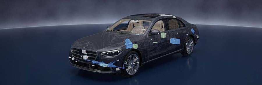Mercedes-Benz utiliza redund&acirc;ncia para aumentar seguran&ccedil;a e confiabilidade do processo de condu&ccedil;&atilde;o aut&ocirc;noma em seus autom&oacute;veis