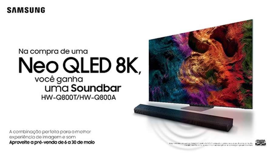Samsung d&aacute; condi&ccedil;&otilde;es exclusivas aos consumidores em pr&eacute;-venda da linha 2021 de TVs e Soundbars