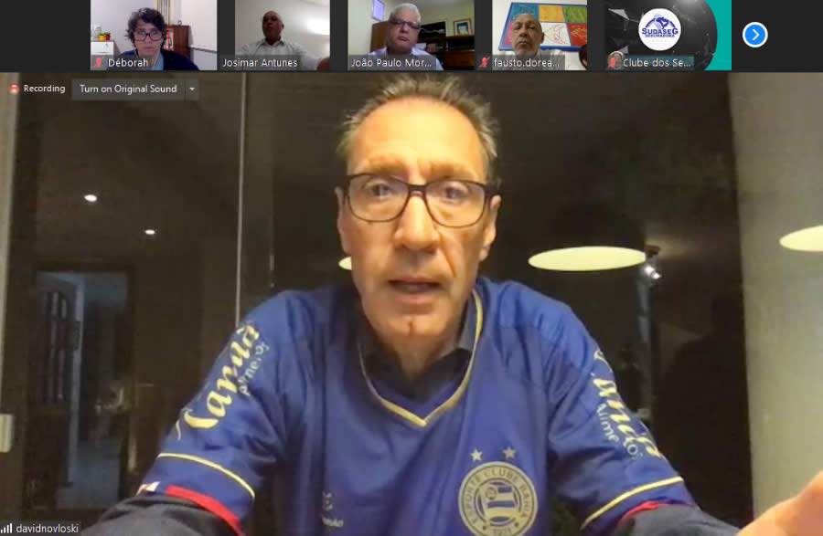 Diretor da SudaSeg participa de transmiss&atilde;o online do Clube dos Seguradores da Bahia