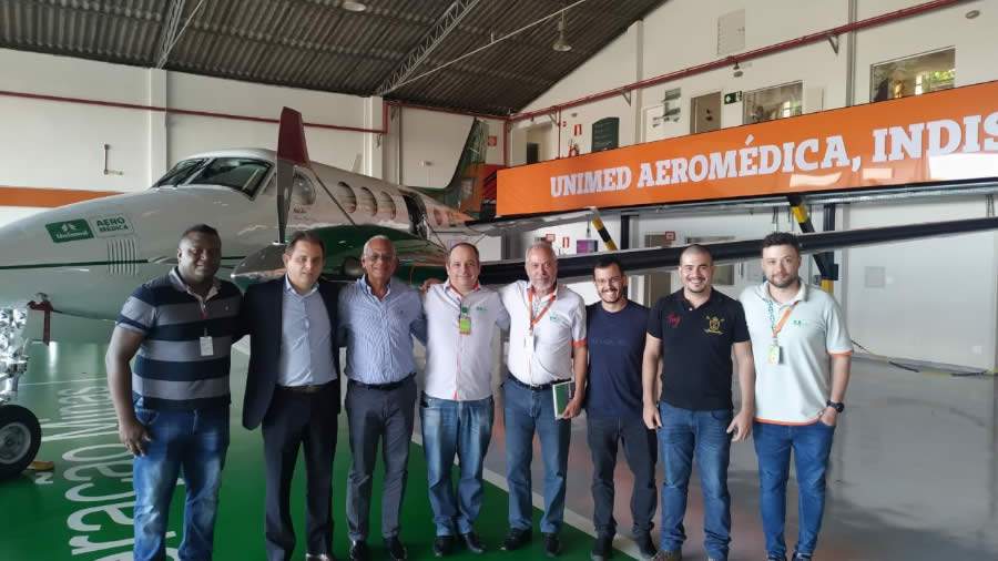 Unimed Aeromédica recebe visita do IPSM