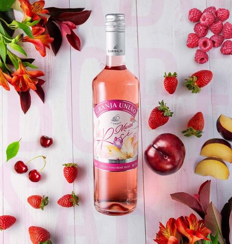 Vinho Granja Uni&atilde;o Merlot Ros&eacute; - cr&eacute;dio Philogus