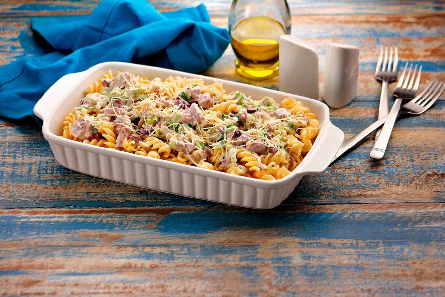 MACARRONE DO CIESLAK COM ATUM - Créditos das fotos: Gomes da Costa/Divulgação.