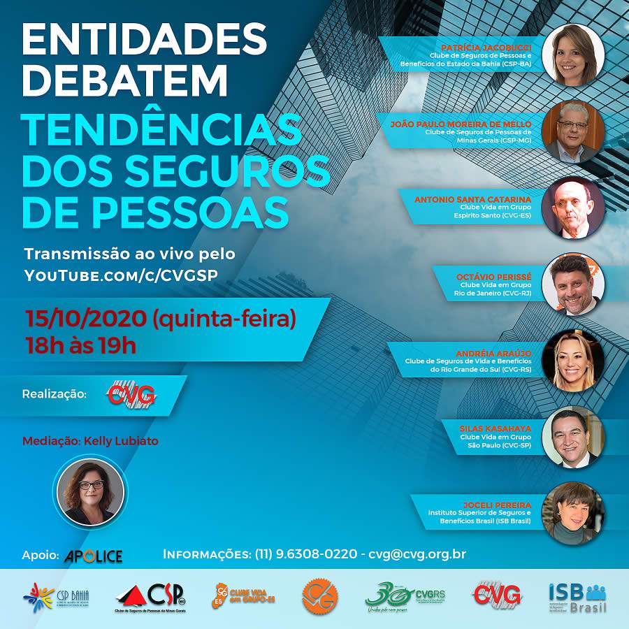 Grande encontro de CVGs discutir&aacute; tend&ecirc;ncias dos seguros de pessoas