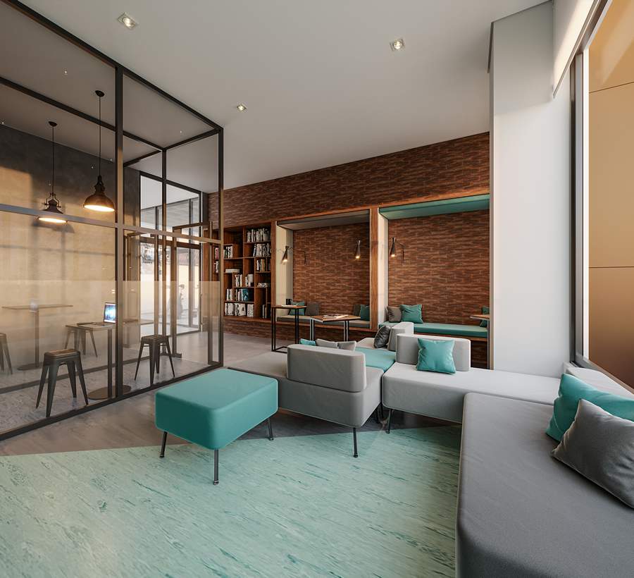 Perspectiva do coworking do lan&ccedil;amento da GPE Inc em Goi&acirc;nia. Espa&ccedil;o se tornou essencial no mundo p&oacute;s pandemia - Divulga&ccedil;&atilde;o GPE Inc