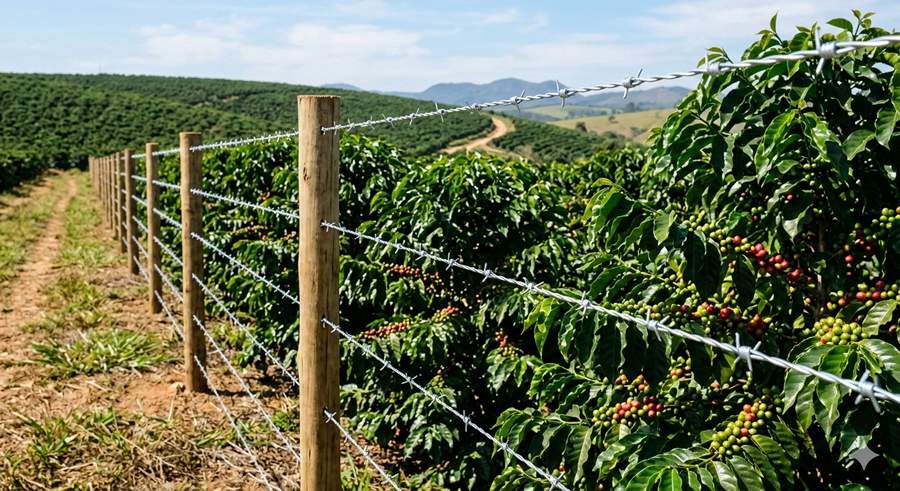 Belgo Arames apresenta solu&ccedil;&otilde;es de cercamento para cafeicultura na Femagri 2026