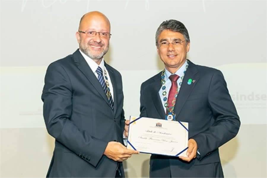 Presidente da AIDA foi empossado como Acad&ecirc;mico da ANSP