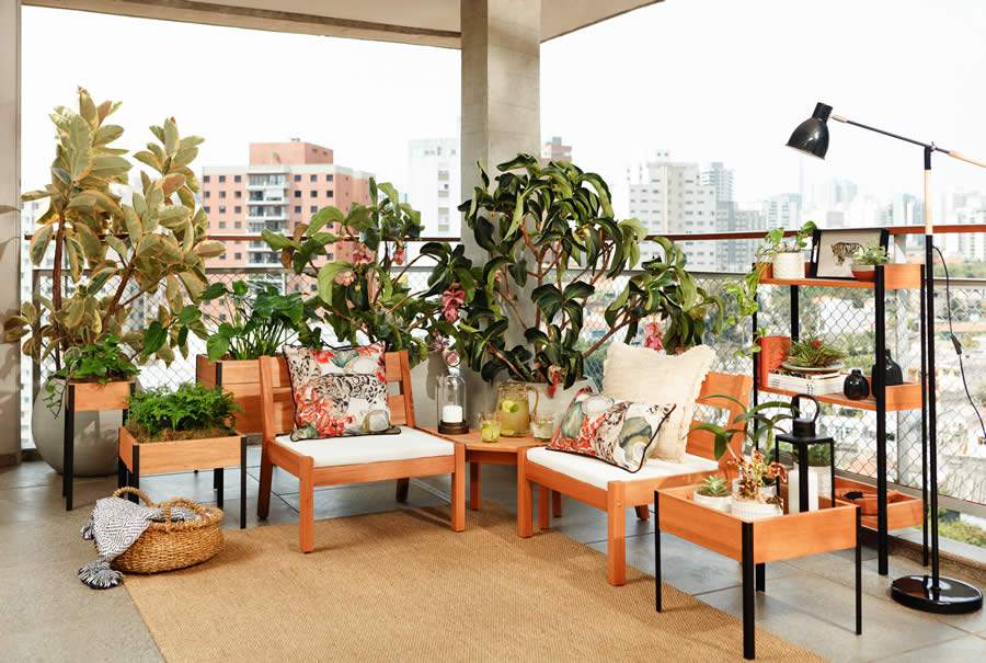 Tok&amp;Stok lan&ccedil;a campanha exclusiva para compor varandas e jardins