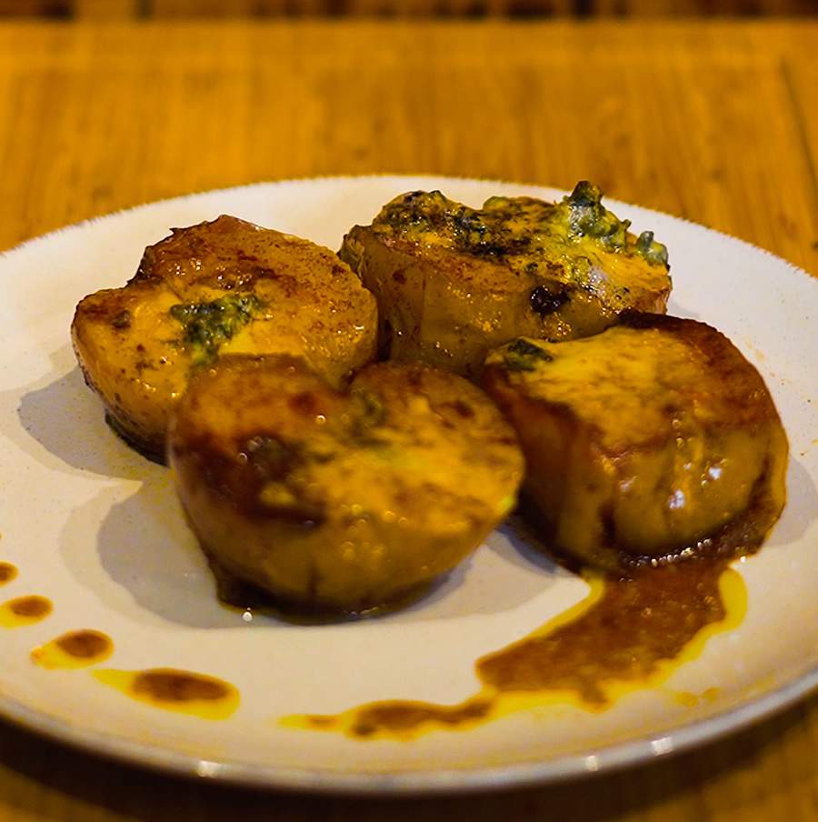 Maca assada com Mel Baldoni