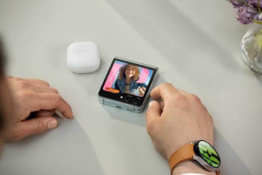 Galaxy Z Flip5 | Imagem meramente ilustrativa