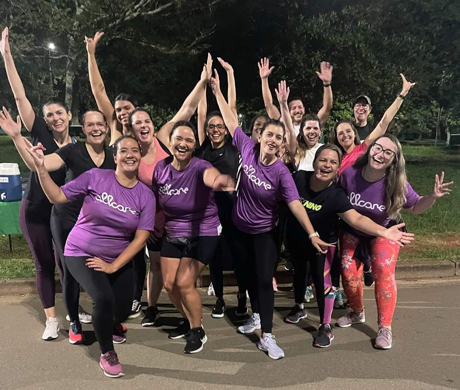  Colaboradores participam de Treino Funcional no Parque Ibirapuera