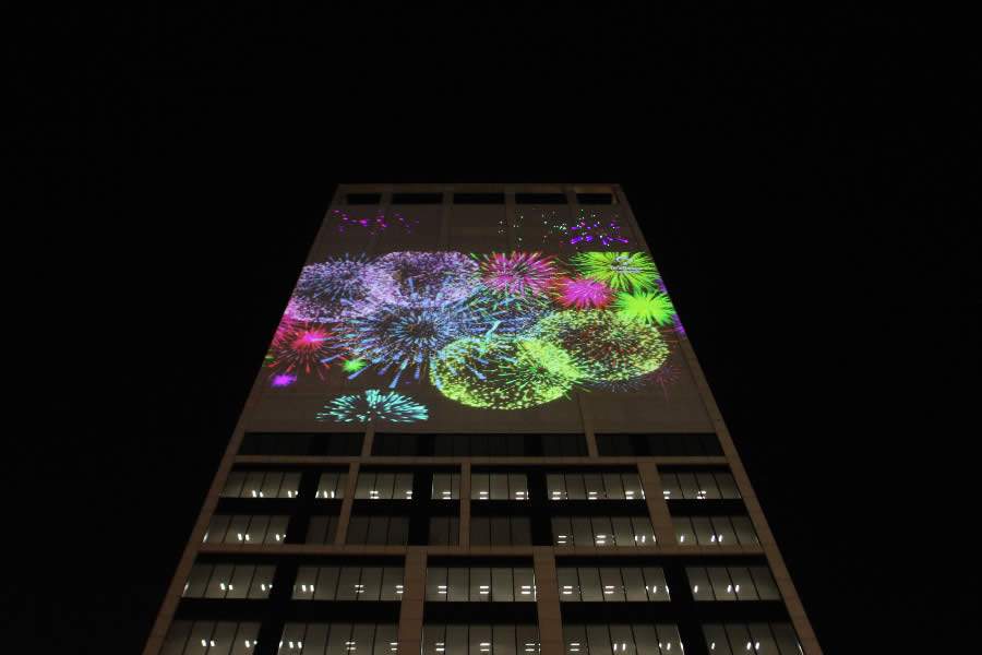 Bradesco Seguros estreia v&iacute;deo mapping para celebrar o fim de ano no Rio de Janeiro