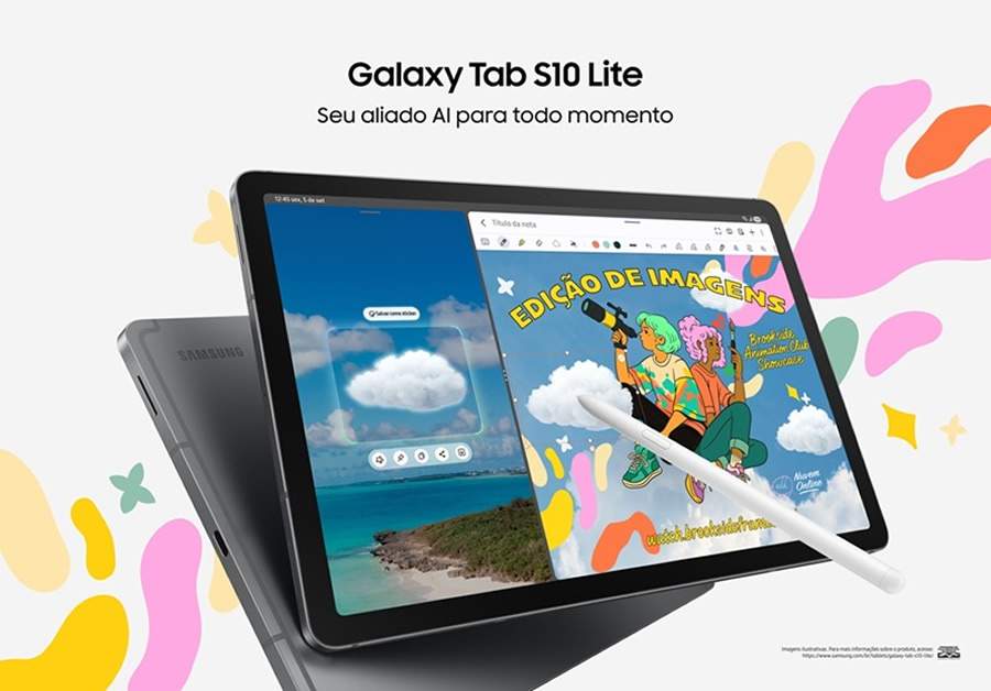 Galaxy Tab S10 Lite: Samsung Knox garante navegação segura e proteção de dados com sete anos de atualização