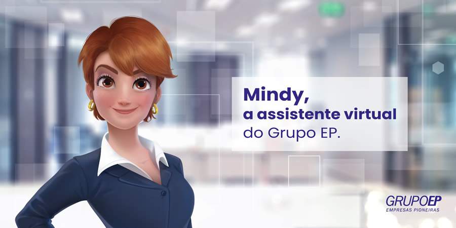 Grupo EP apresenta Mindy, sua assistente virtual, e reformula multiplataforma de solu&ccedil;&otilde;es integradas - Divulga&ccedil;&atilde;o / Grupo EP