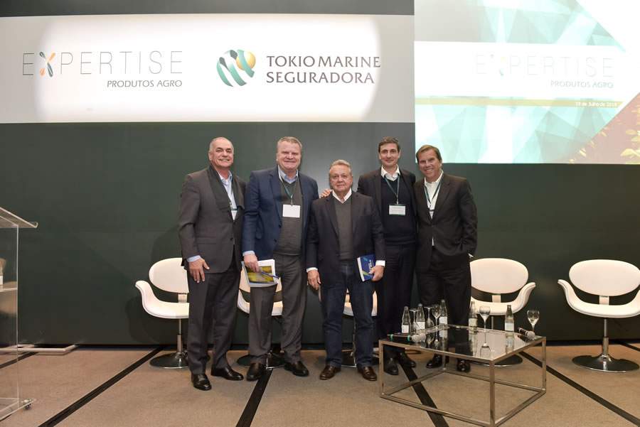 Valmir Rodrigues, José Adalberto Ferrara, Roberto Rodrigues, Joaquim Neto e Felipe Smith