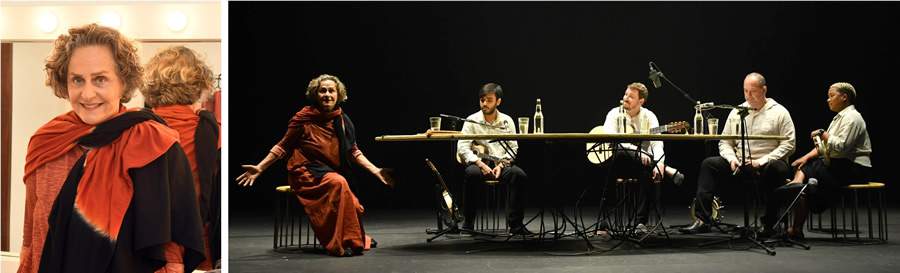 Regina Braga estrela espet&aacute;culo dedicado a S&atilde;o Paulo. (cr&eacute;ditos: Iara Morselli / Teatro Unimed)