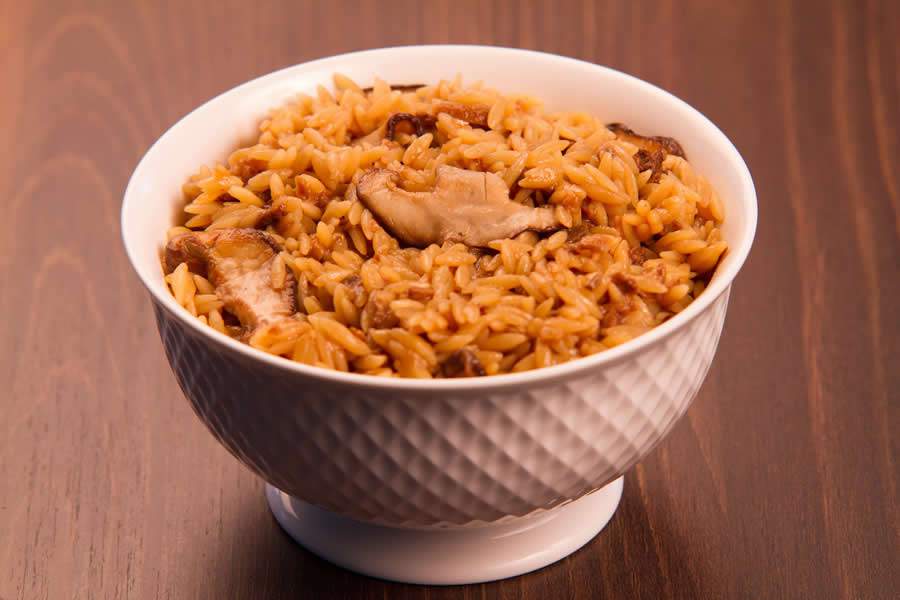   Risoni risotado com funghi porcini - Divulga&ccedil;&atilde;o Barilla