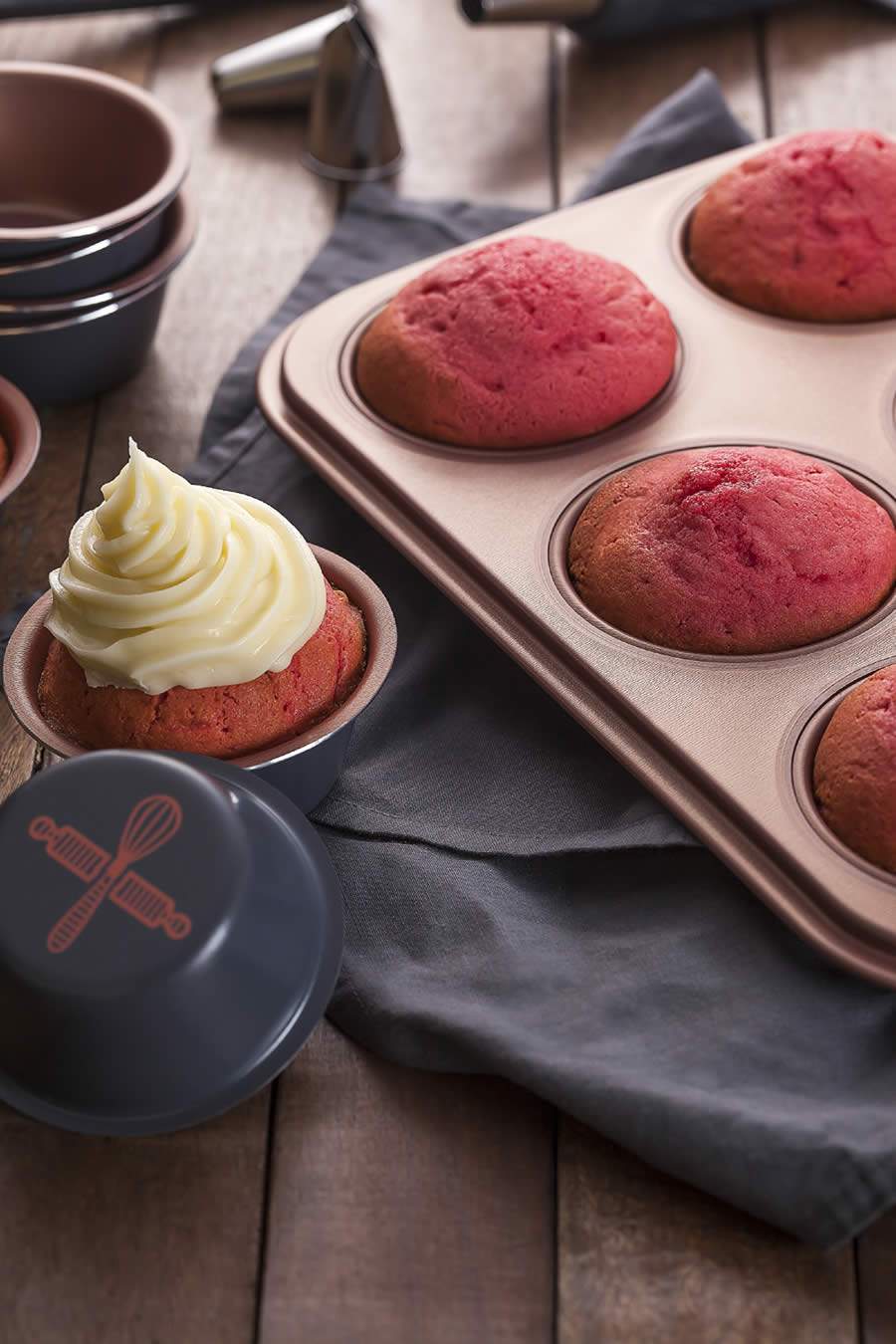 Cupcake Red Velvet (Divulgação/Tramontina)