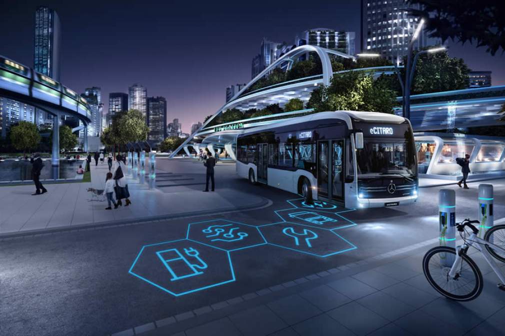 Daimler Buses apresenta na Busworld soluções práticas de mobilidade elétrica para as cidades