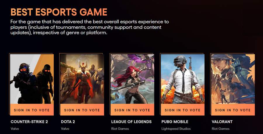 PUBG MOBILE concorre no The Game Awards como um dos melhores jogos de esports de 2023