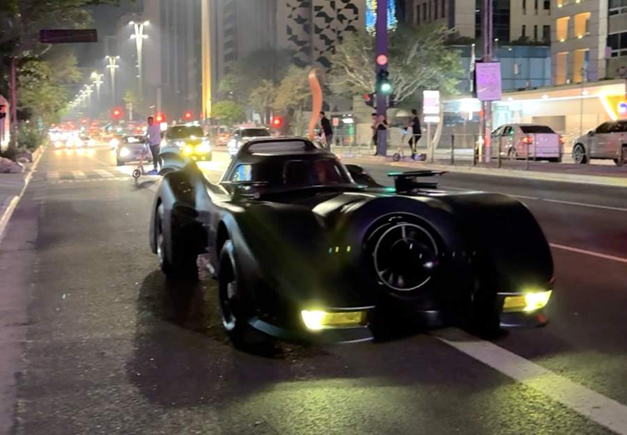  Batmóvel do Dream Car na Avenida Paulista (Divulgação)
