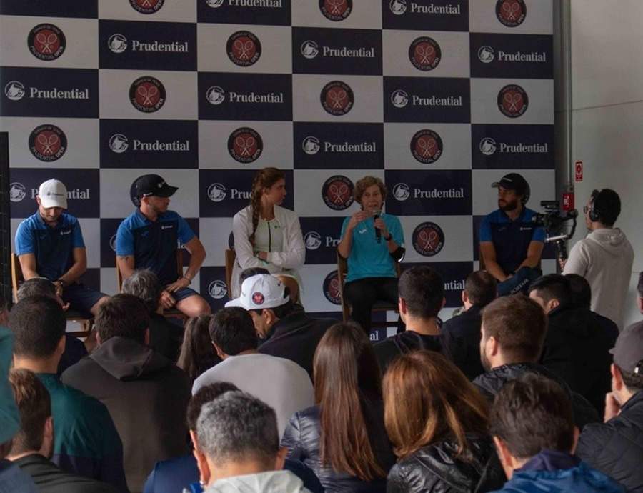 Bia Haddad Maia participa de bate-papo com ex-tenista Patr&iacute;cia Medrado durante o Prudential Open | Divulga&ccedil;&atilde;o