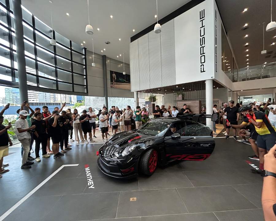 Porsche Center Salvador apresenta primeiro 911 GT3 RS com kit Manthey Racing do Nordeste - Divulgação