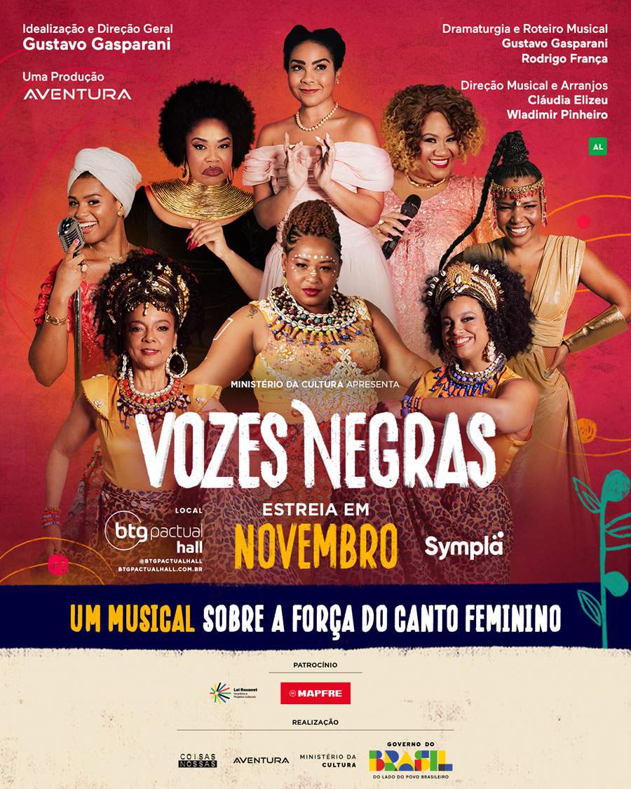 MAPFRE apoia o espet&aacute;culo &ldquo;Vozes Negras: A For&ccedil;a do Canto Feminino&rdquo;