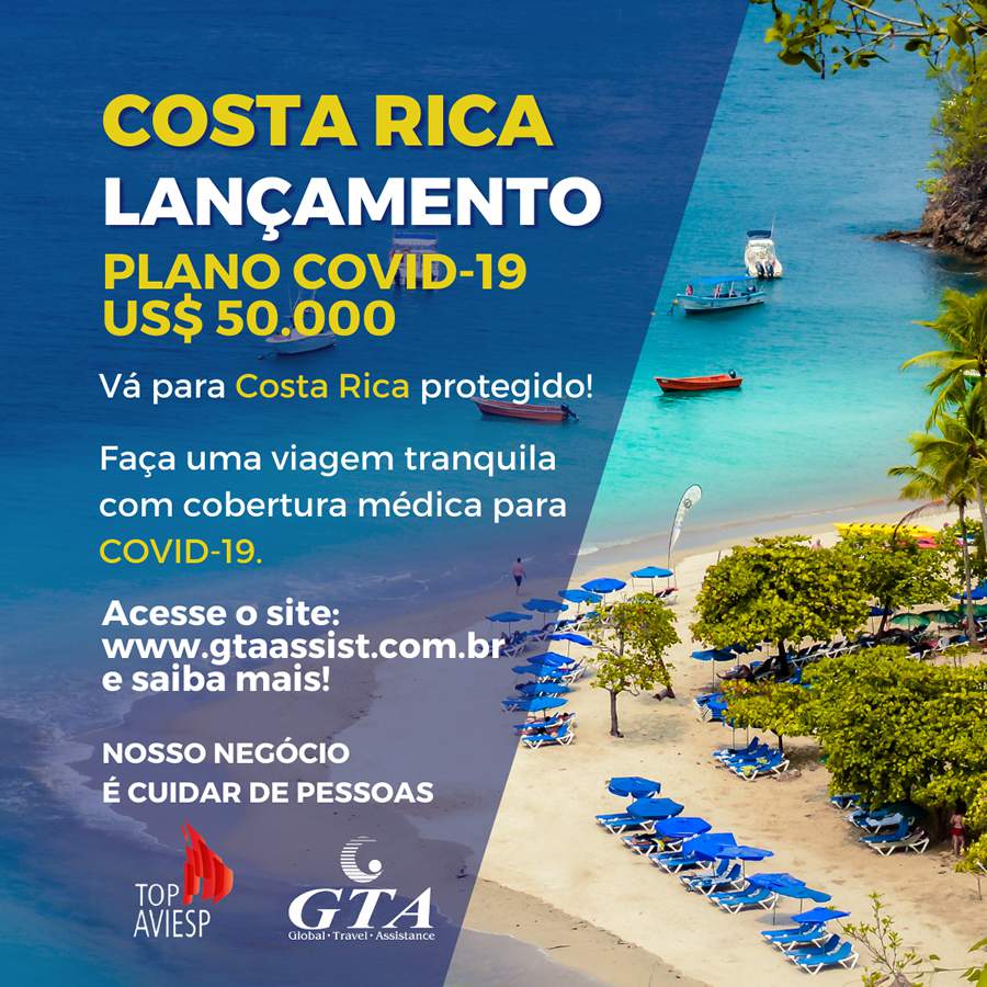 GTA Lan&ccedil;a Cobertura Adicional de Covid-19 Para a Costa Rica
