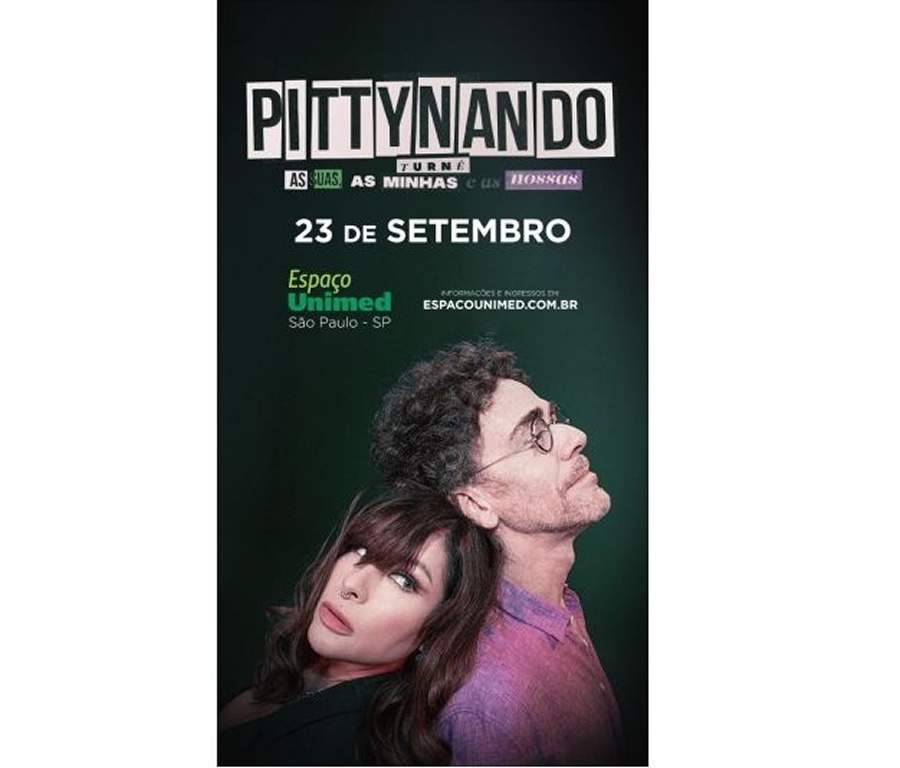 Nando Reis e Pitty realizam show in&eacute;dito no Espa&ccedil;o Unimed