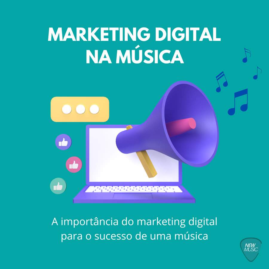 A import&acirc;ncia do marketing digital na ind&uacute;stria da m&uacute;sica