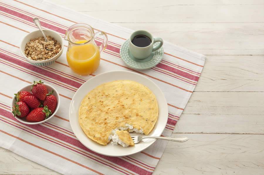 Crepioca de Queijo Cottage - Tirolez divulgação