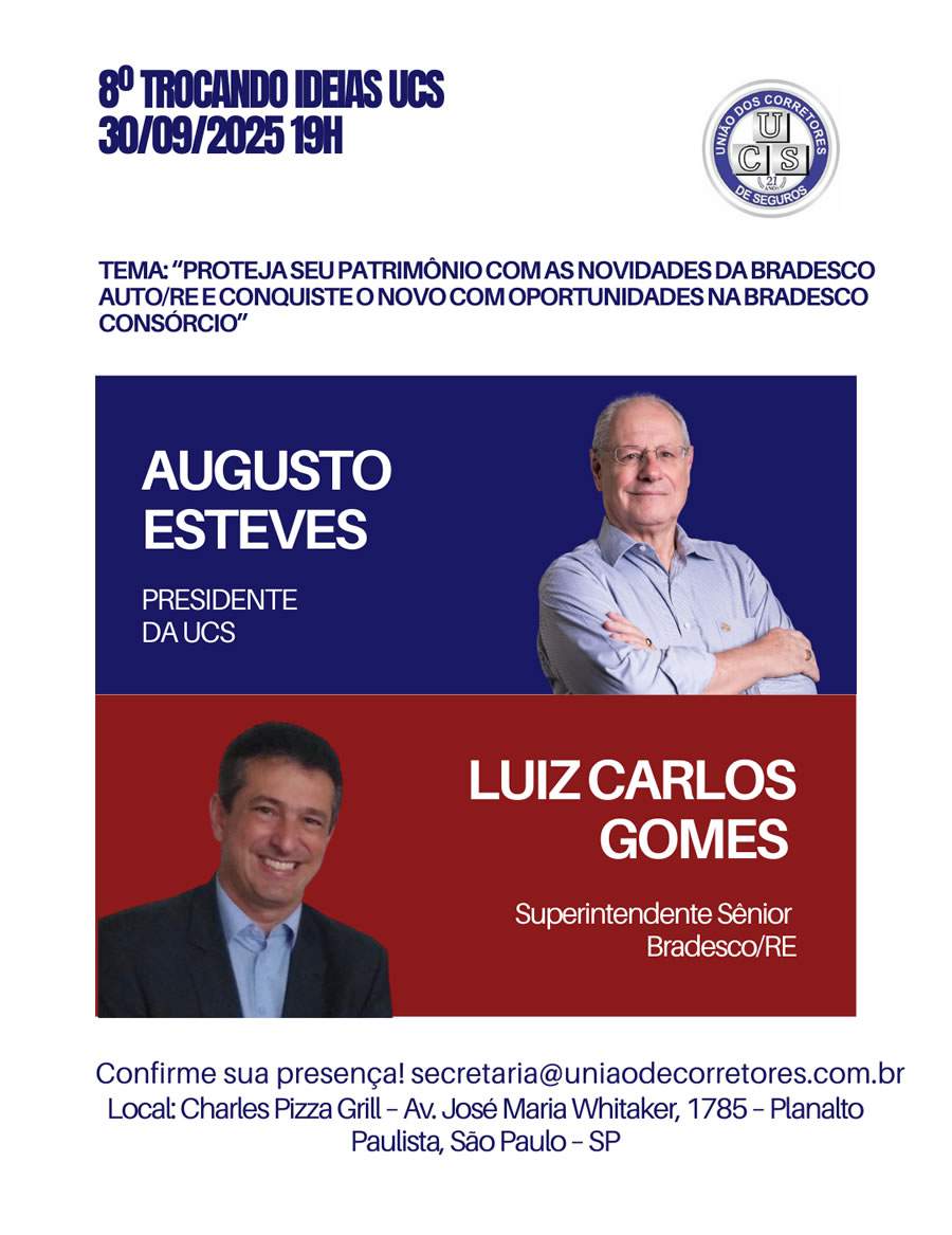 UCS realiza 8º Trocando Ideias com Bradesco Auto/RE e Consórcio