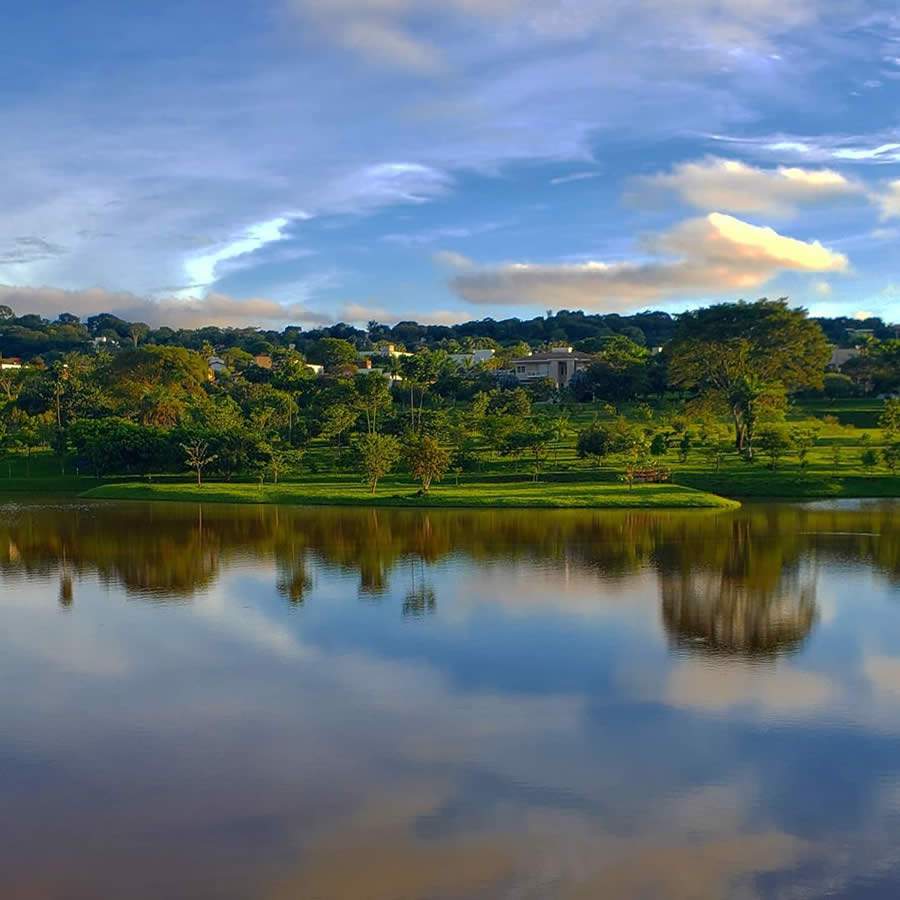 Vista do condomínio Aldeia do Vale, em Goiânia, pelo olhar de Alessandra Portela - Alessandra Portela