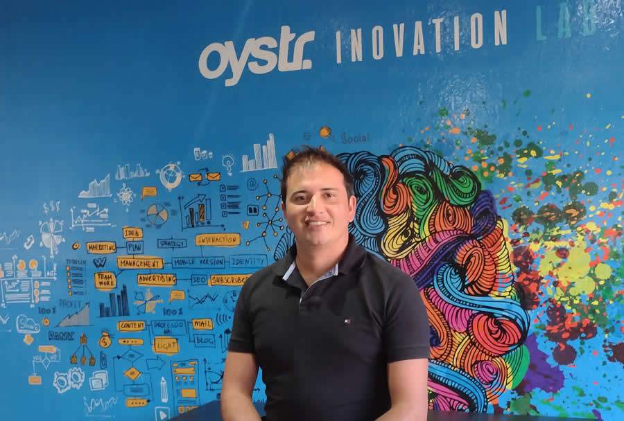 Rafael Caillet, CEO da legaltech Oystr - Divulga&ccedil;&atilde;o (Oystr)