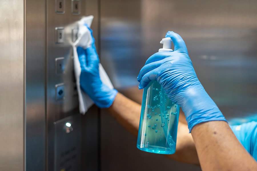 Espa&ccedil;os de uso coletivo em condom&iacute;nios devem ser bem higienizados para evitar contamina&ccedil;&otilde;es - Divulga&ccedil;&atilde;o